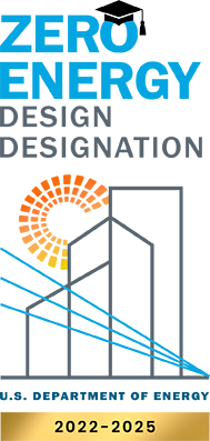 Zero Energy Design Designation from the U.S. Department of Energy, 2022-2025